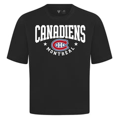 Montreal Canadiens Levelwear Luxe Signature Knit T-Shirt Black