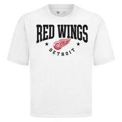 Detroit Red Wings Levelwear Luxe Signature Knit T-Shirt White