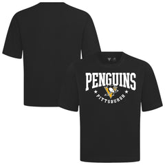 Pittsburgh Penguins Levelwear Luxe Signature Knit T-Shirt Black