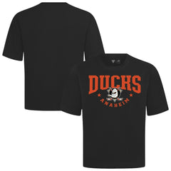 Anaheim Ducks Levelwear Luxe Signature Knit T-Shirt Black