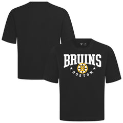 Boston Bruins Levelwear Luxe Signature Knit T-Shirt Black
