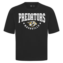 Nashville Predators Levelwear Luxe Signature Knit T-Shirt Black