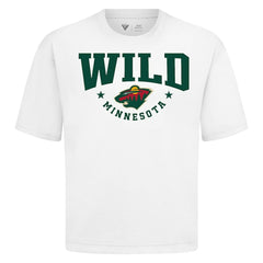 Minnesota Wild Levelwear Luxe Signature Knit T-Shirt White