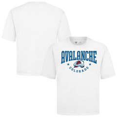 Colorado Avalanche Levelwear Luxe Signature Knit T-Shirt White
