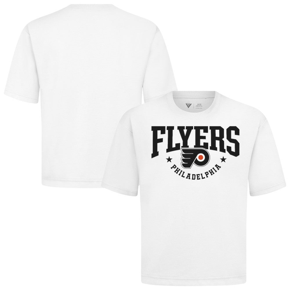 Philadelphia Flyers Levelwear Luxe Signature Knit T-Shirt White