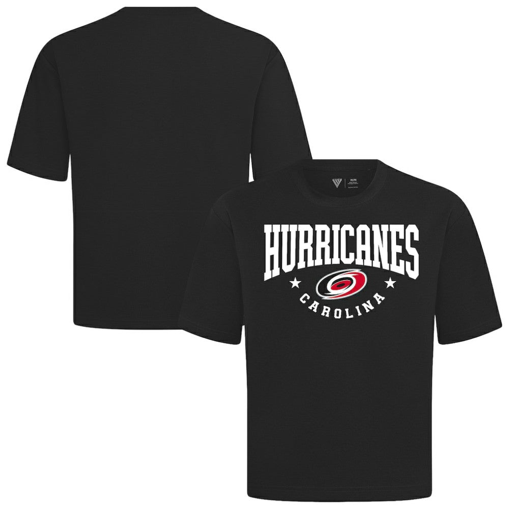 Carolina Hurricanes Levelwear Luxe Signature Knit T-Shirt Black