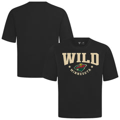 Minnesota Wild Levelwear Luxe Signature Knit T-Shirt Black