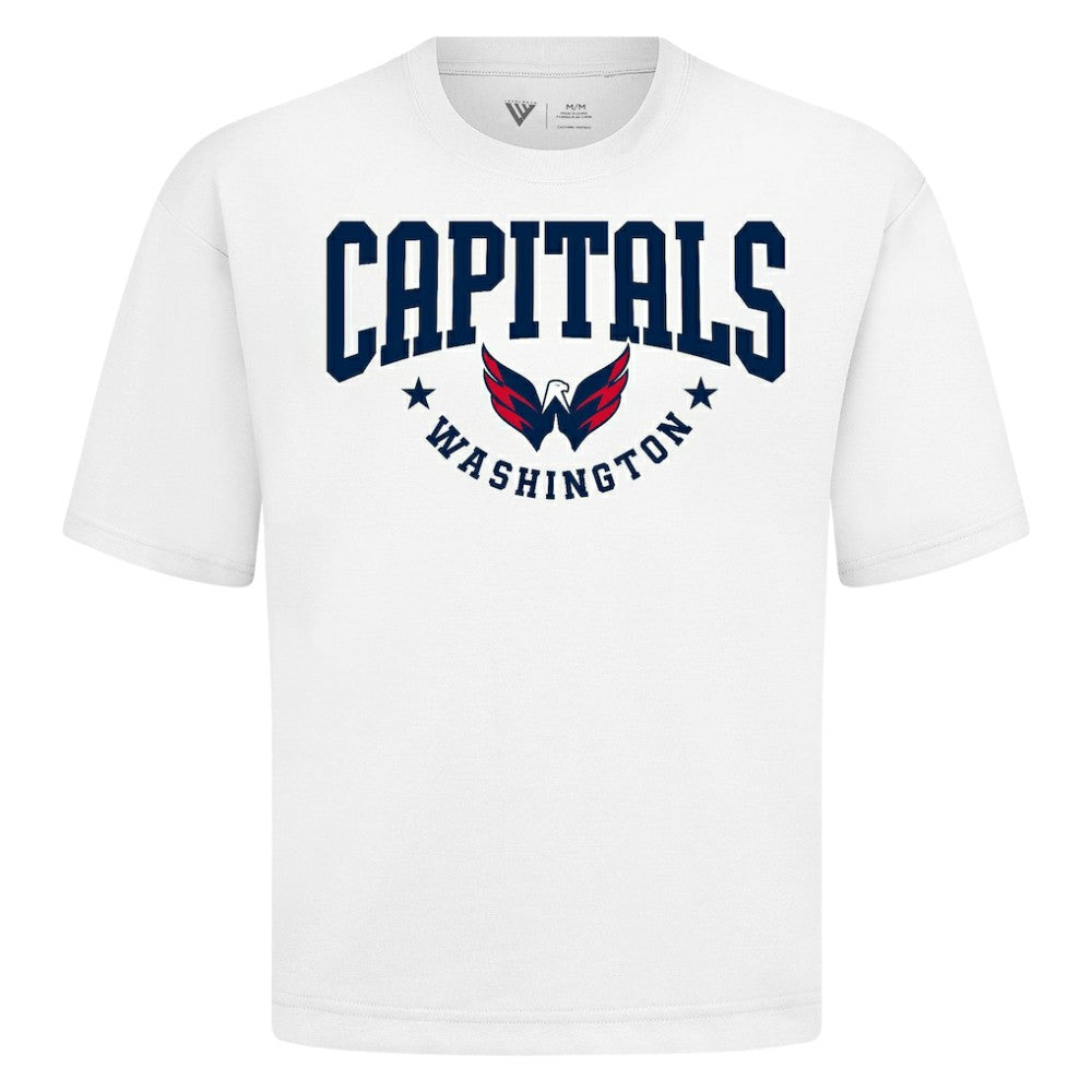 Washington Capitals Levelwear Luxe Signature Knit T-Shirt White