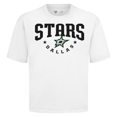 Dallas Stars Levelwear Luxe Signature Knit T-Shirt White