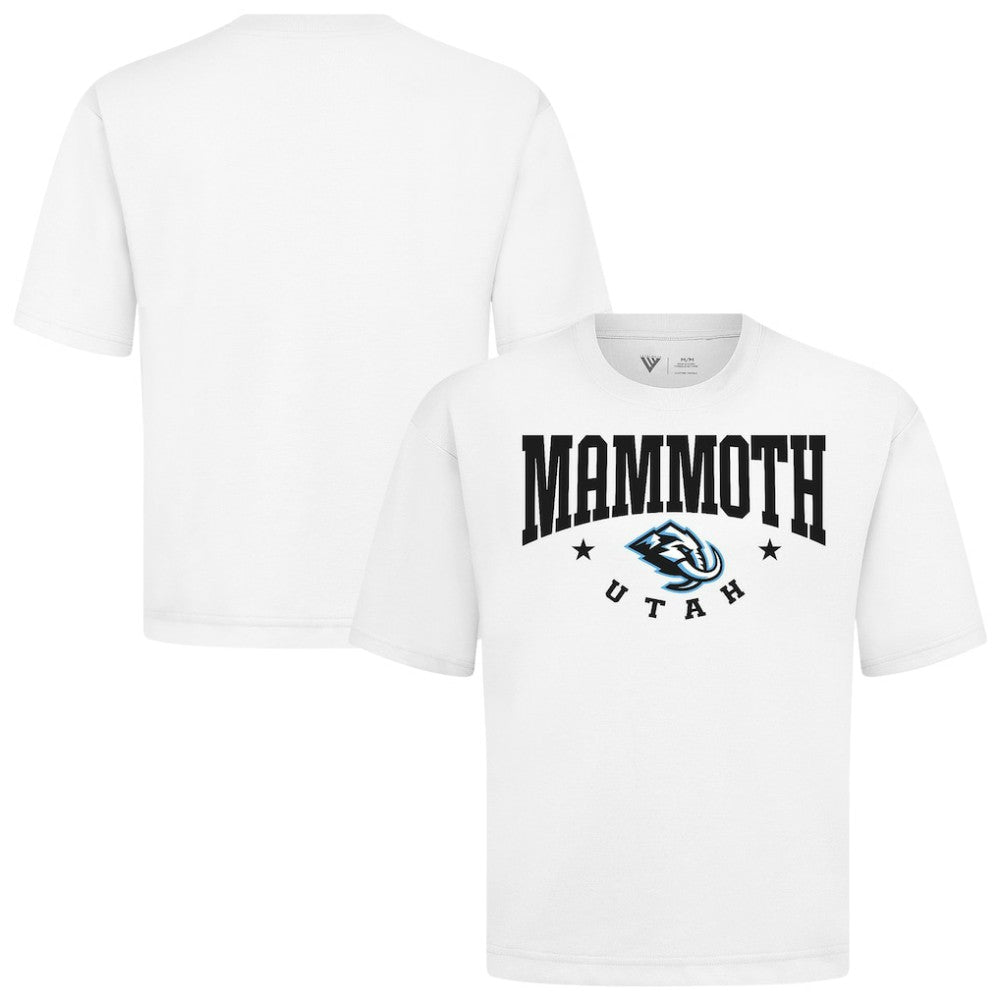 Utah Mammoth Levelwear Luxe Signature Knit T-Shirt White