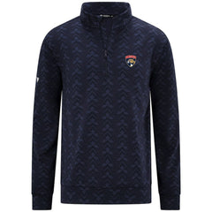 Florida Panthers Levelwear Chameleon Quarter-Zip Sweatshirt Navy