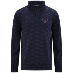 Washington Capitals Levelwear Chameleon Quarter-Zip Sweatshirt Navy