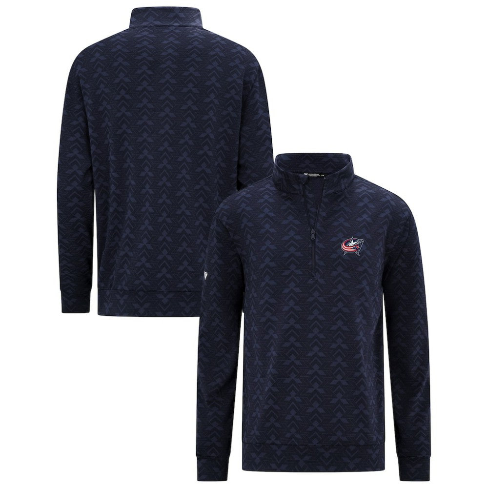 Columbus Blue Jackets Levelwear Chameleon Quarter-Zip Sweatshirt Navy