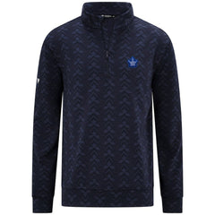Toronto Maple Leafs Levelwear Chameleon Quarter-Zip Sweatshirt Navy