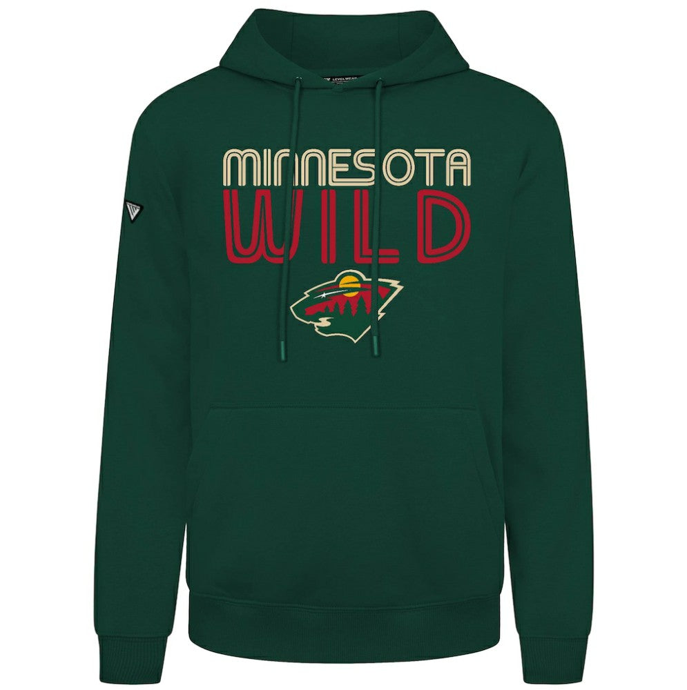 Minnesota Wild Levelwear Podium Lanes Hoodie Green