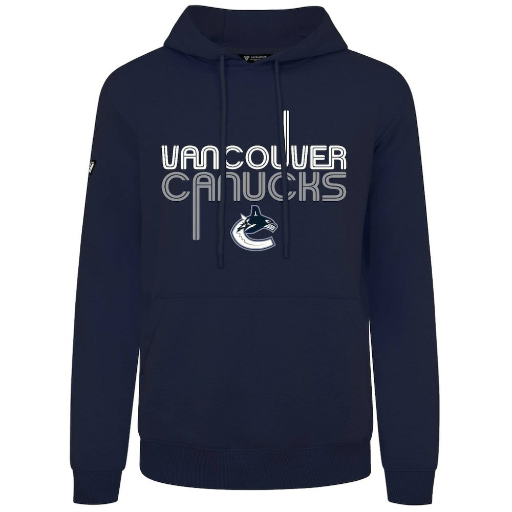 Vancouver Canucks Levelwear Podium Lanes Hoodie Navy