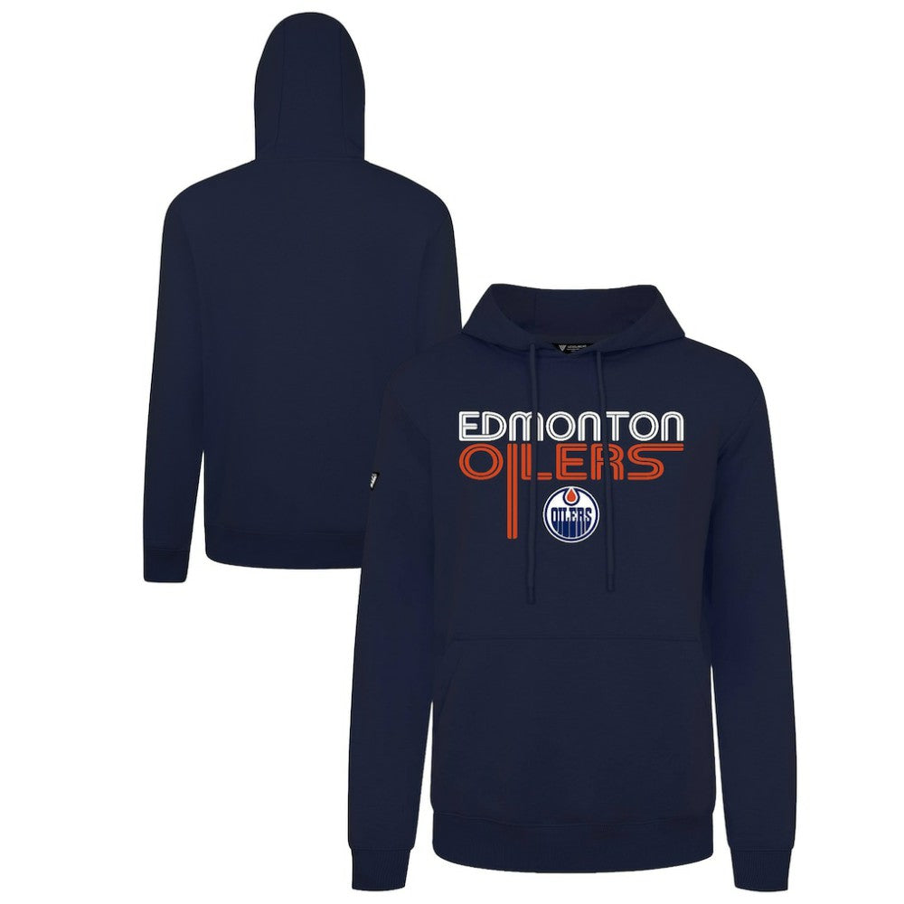 Edmonton Oilers Levelwear Podium Lanes Hoodie Navy