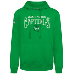 Washington Capitals Levelwear St. Patrick's Day Podium Hoodie Green
