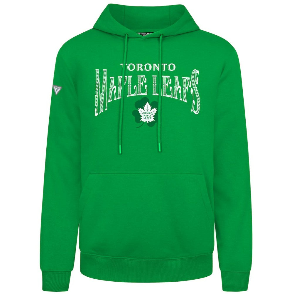 Toronto Maple Leafs Levelwear St. Patrick's Day Podium Hoodie Green