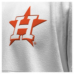 Houston Astros Women's Baseball Stitch Spirit Jersey Long Sleeve T-Shirt White
