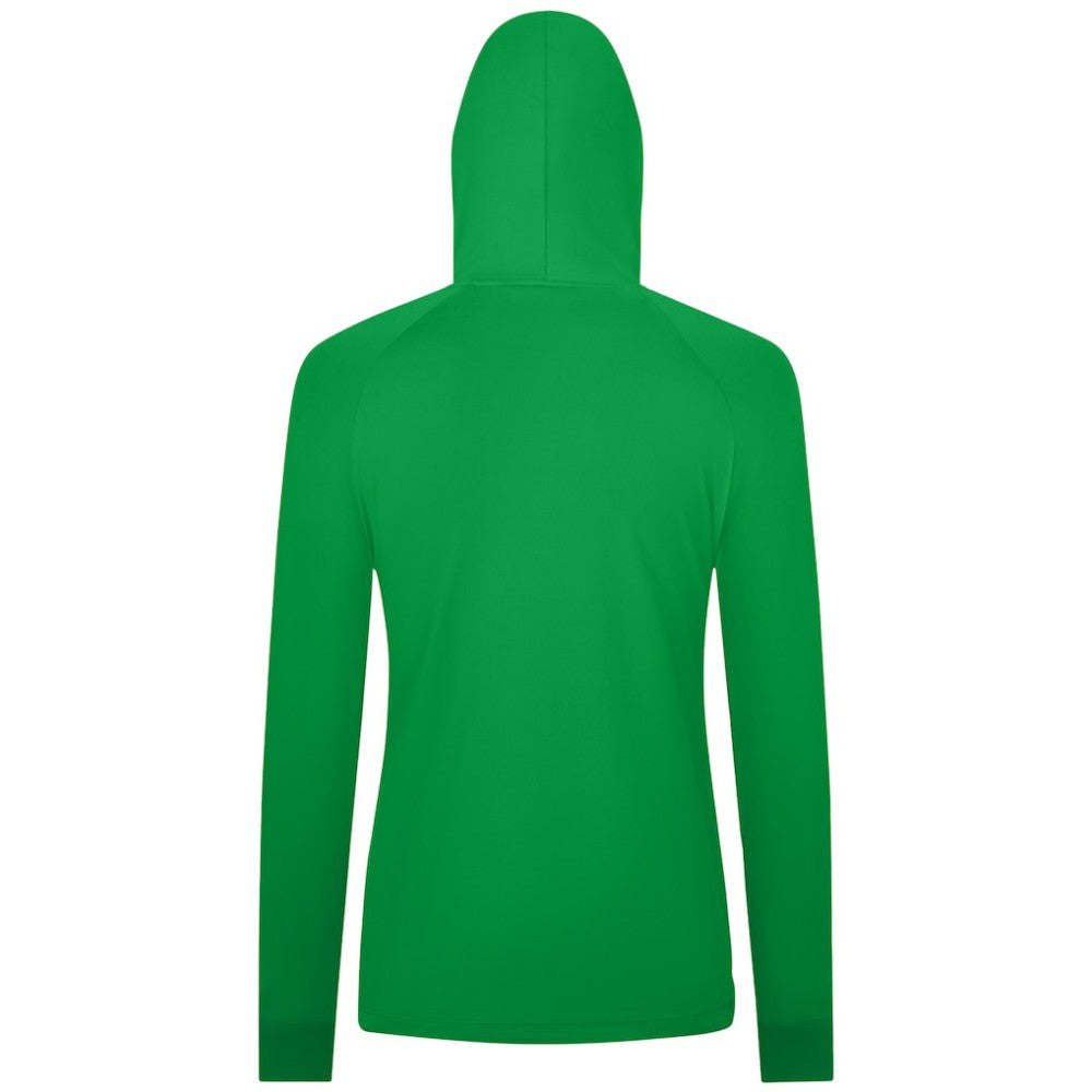 New Jersey Devils Levelwear Women's St. Patrick's Day Slender Raglan Hoodie Kelly Green