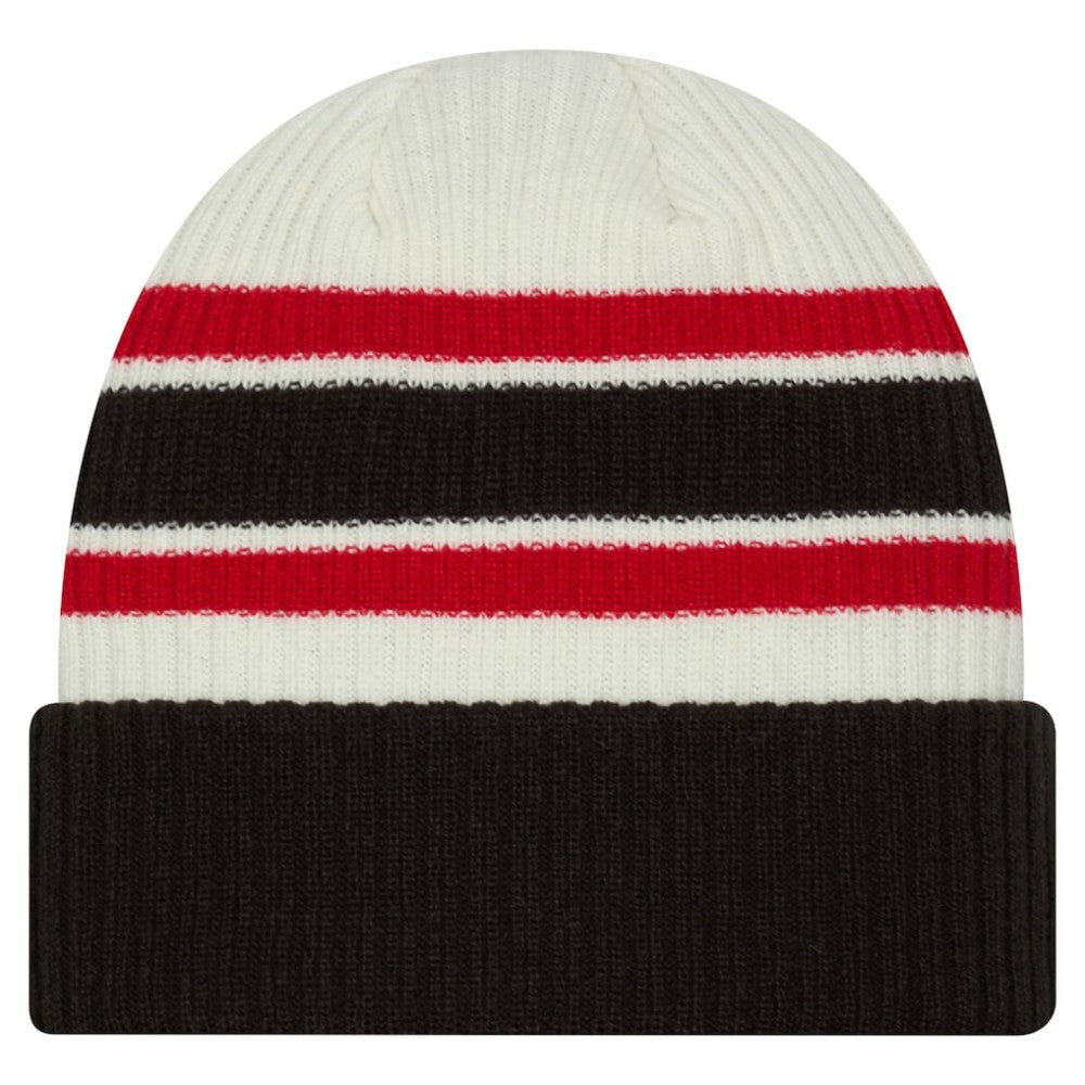 Buffalo Sabres New Era Vintage Cuffed Knit Hat Cream/Black