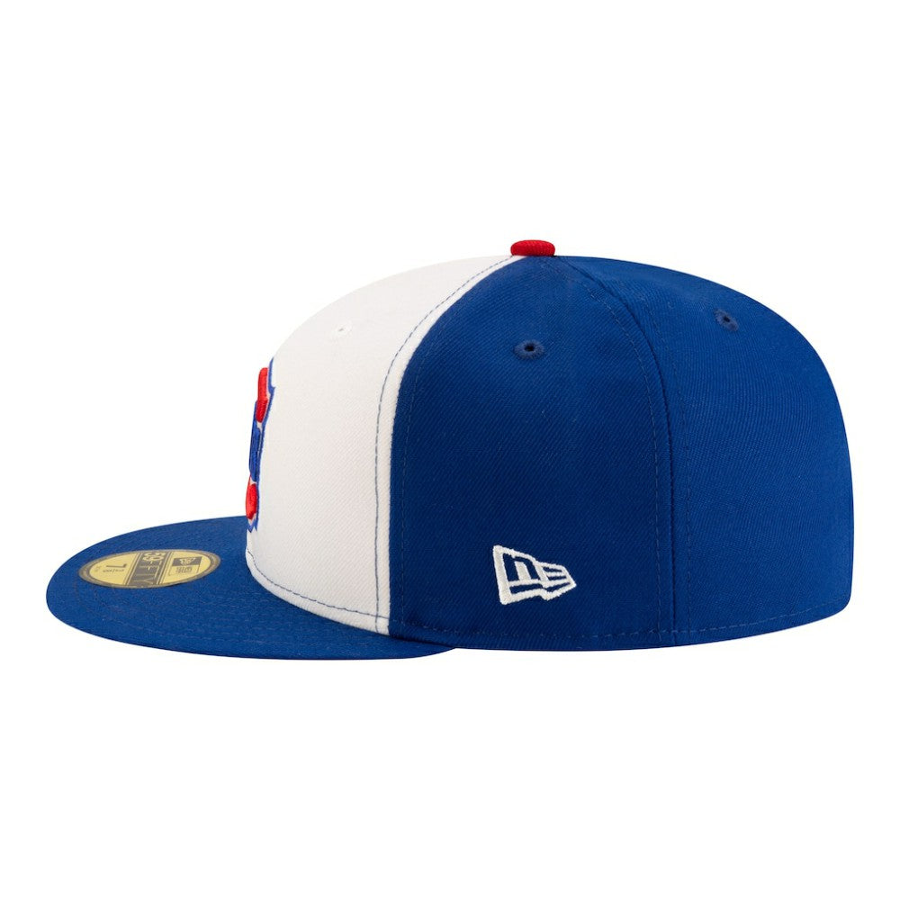 Chicago Cubs 150th Anniversary 59FIFTY Fitted Hat White/Royal | New Era