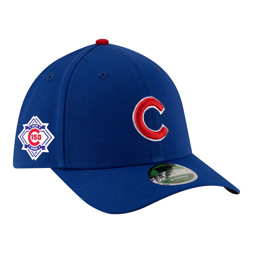 Chicago Cubs 150th Anniversary 39THIRTY M-Crown Flex Hat Royal | New Era