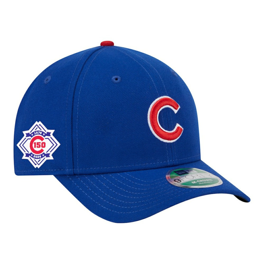 Chicago Cubs 150th Anniversary 9FORTY M-Crown Adjustable Hat Royal | New Era