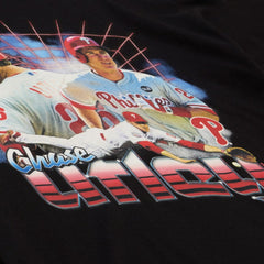 Chase Utley Philadelphia Phillies Legendary Collage Player T-Shirt Black | Mitchell & Ness