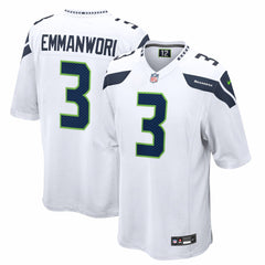 Nick Emmanwori Seattle Seahawks Game Jersey - White