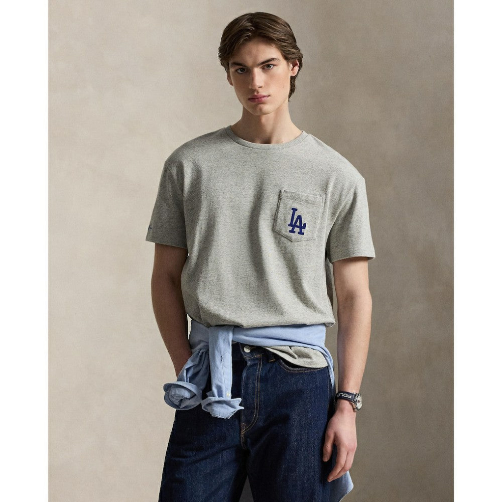 Dodgers Polo Ralph Lauren T-Shirt Gray