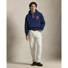 Red Sox Polo Ralph Lauren Fleece Hoodie Navy