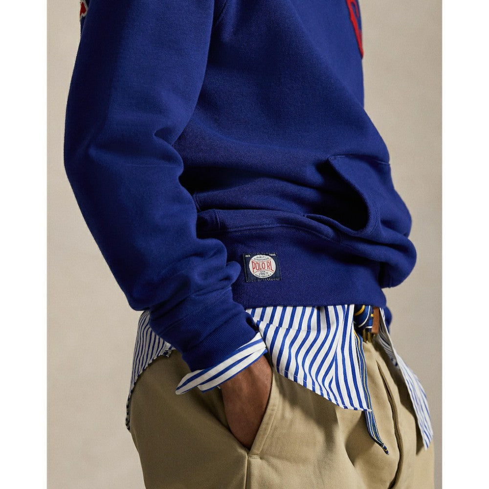 Cubs Polo Ralph Lauren Fleece Hoodie Royal