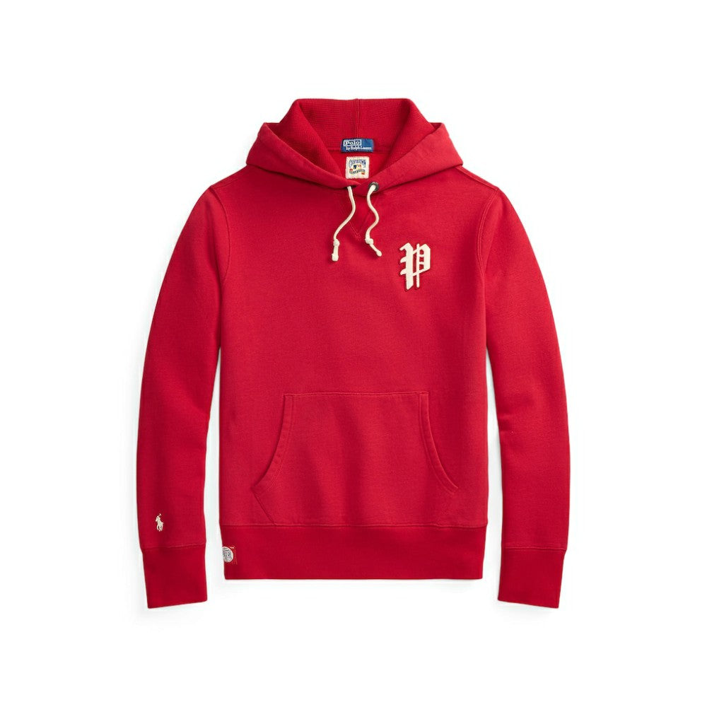 Phillies Polo Ralph Lauren Fleece Hoodie Red