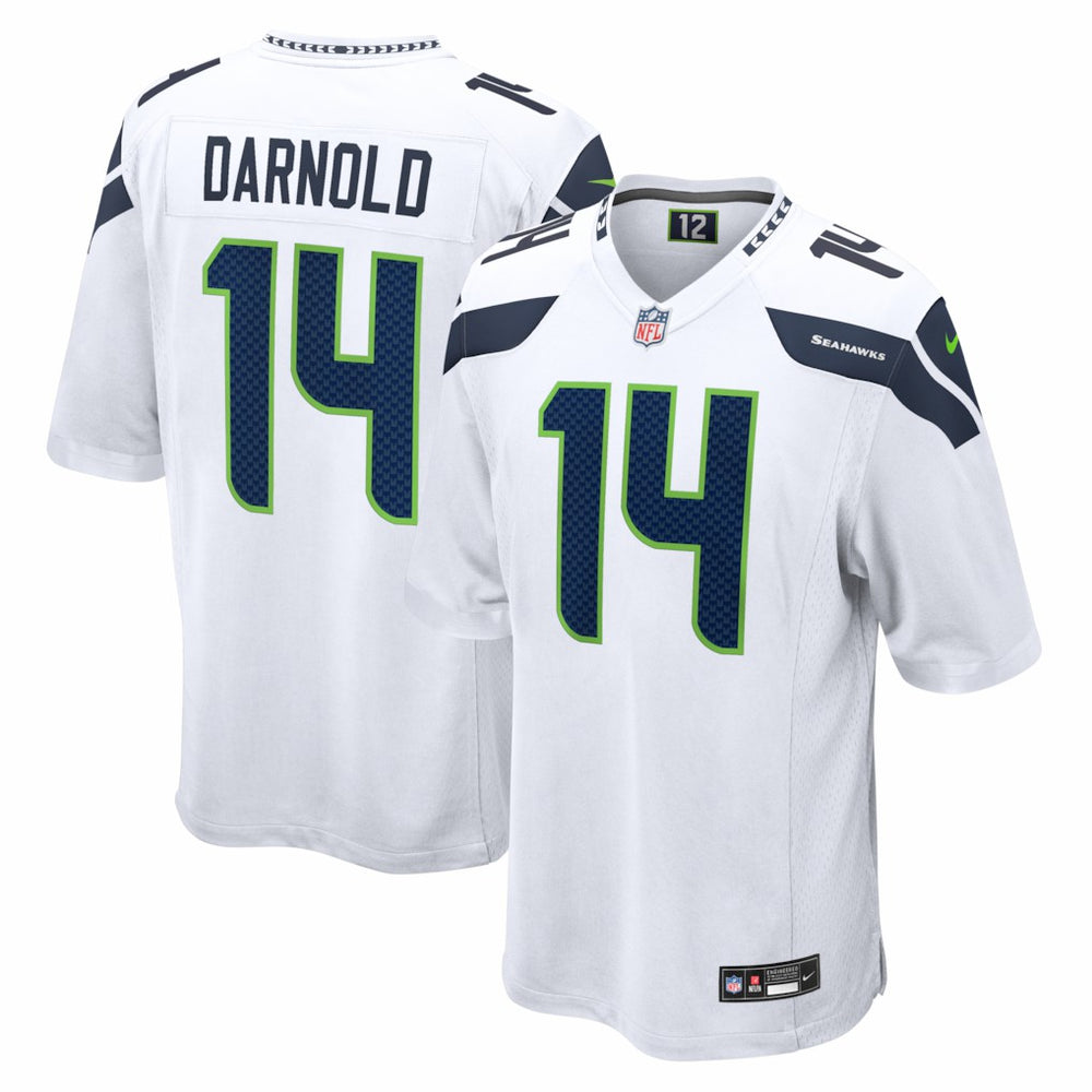 Sam Darnold Seattle Seahawks Game Jersey - White