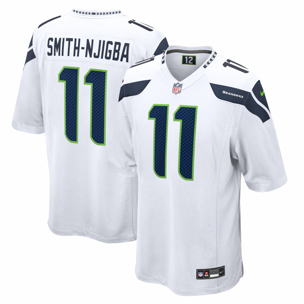 Jaxon Smith-Njigba Seattle Seahawks Game Jersey - White