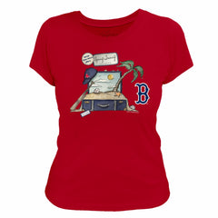 Boston Red Sox Tiny Turnip Women's 2026 Spring Training T-Shirt Red