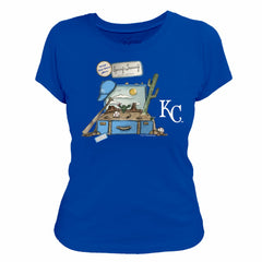 Kansas City Royals Tiny Turnip Women's 2026 Spring Training T-Shirt Royal