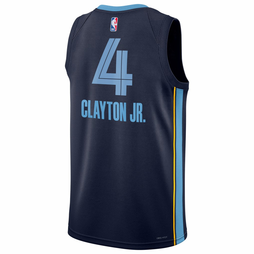 Walter Clayton Jr. Memphis Grizzlies Unisex Swingman Jersey - Icon Edition - Navy