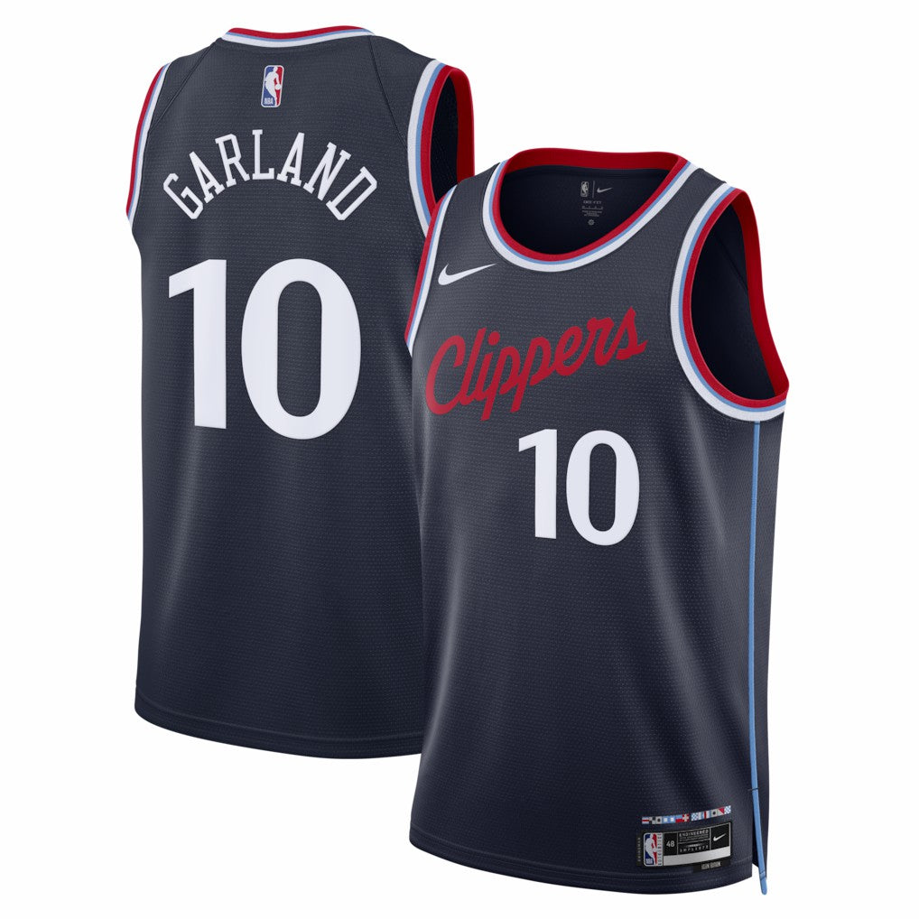 Darius Garland LA Clippers Unisex Swingman Jersey - Icon Edition - Navy