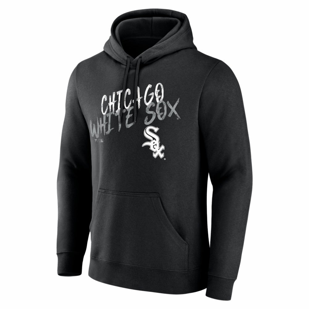 Chicago White Sox  Hustle Personalized Name & Number Hoodie Black