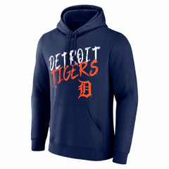 Detroit Tigers  Hustle Personalized Name & Number Hoodie Navy