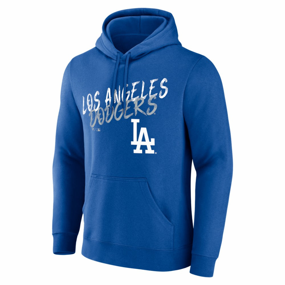 Los Angeles Dodgers  Hustle Personalized Name & Number Hoodie Royal