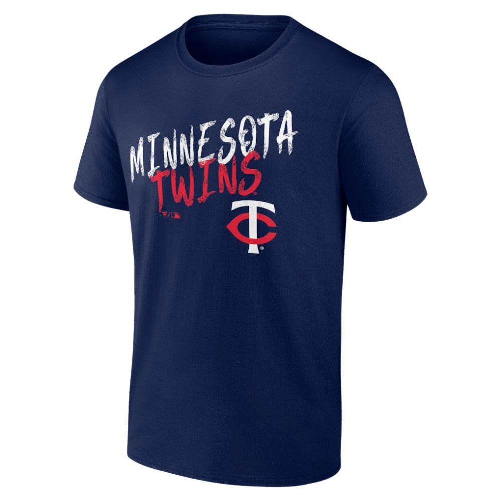 Minnesota Twins  Hustle Personalized Name & Number T-Shirt Navy