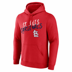 St. Louis Cardinals  Hustle Personalized Name & Number Hoodie Red