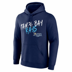 Tampa Bay Rays  Hustle Personalized Name & Number Hoodie Navy