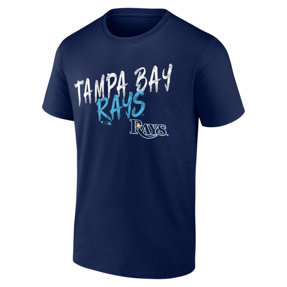 Tampa Bay Rays  Hustle Personalized Name & Number T-Shirt Navy