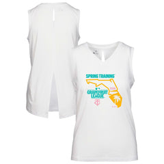 Minnesota Twins Levelwear Women's 2026 Spring Training Paisley Ball Bold Tank White
