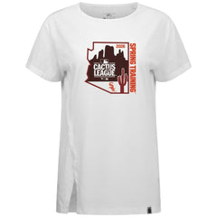 Chicago White Sox Levelwear Women's 2026 Spring Training Influx Ball Bold T-Shirt White